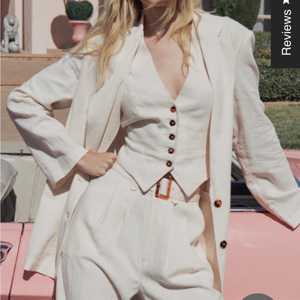 Spell Every Single Day Linen Waistcoat